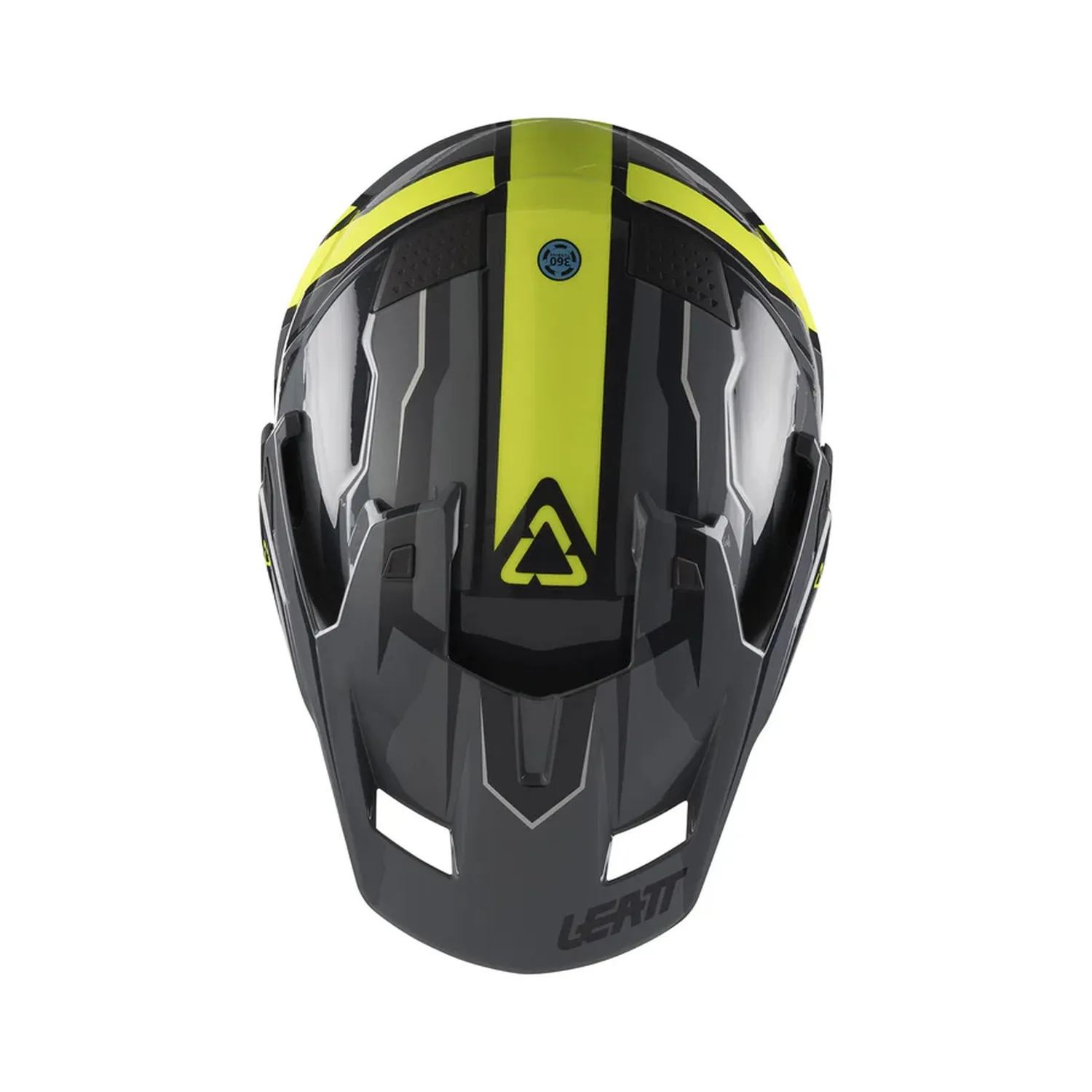 Leatt Hjälm + Goggles ADV 7.5 Hi-Viz Gul