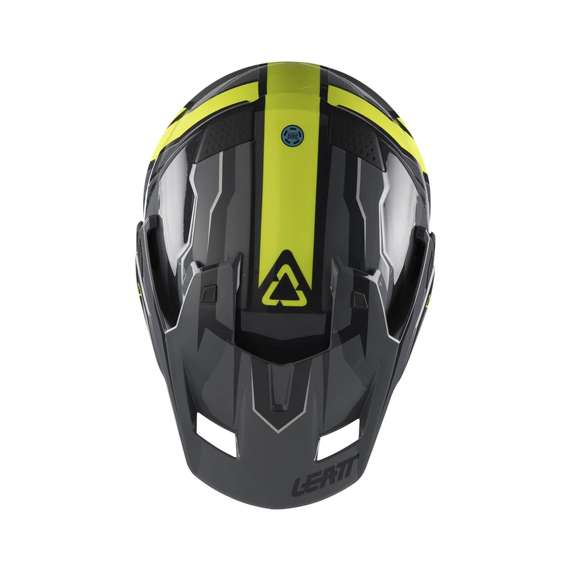 Leatt Hjälm + Goggles ADV 7.5 Hi-Viz Gul