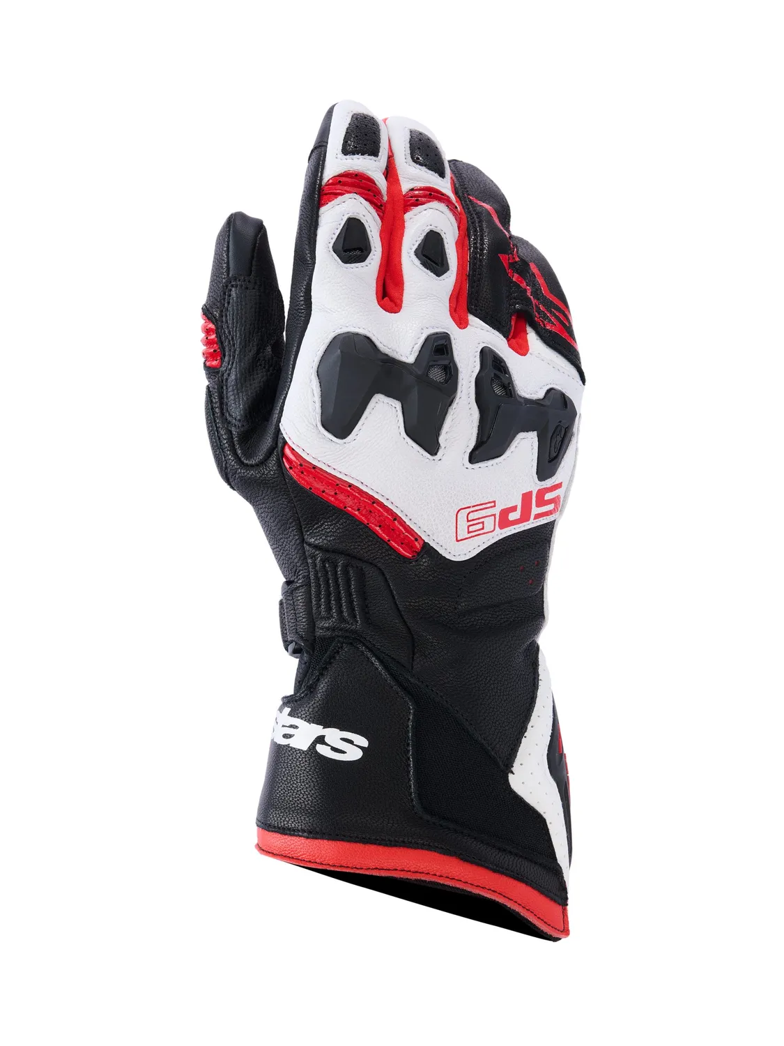 Alpinestars Handske SP-9 Svart/Vit/Röd