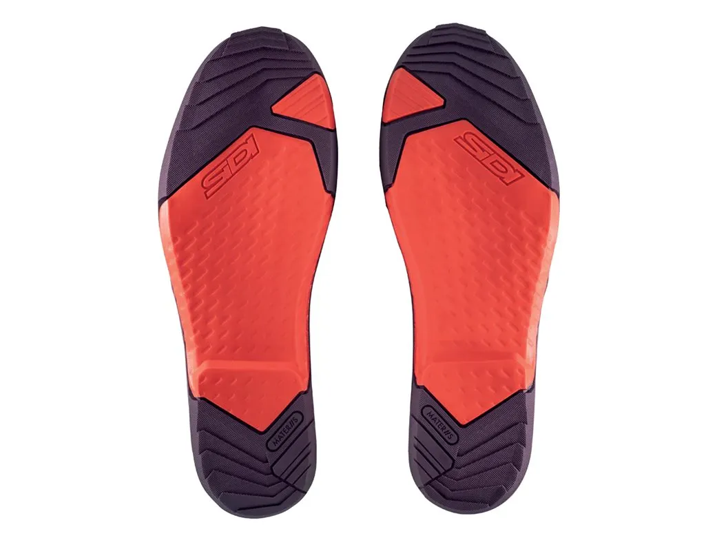 Reservdel Sidi 395 Materis Rubber Soles Vinröd