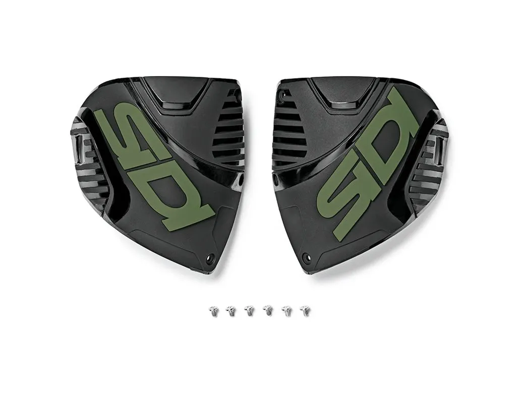 Reservdel Sidi 153 Cf3 Shin Plate Svart Militärgrön