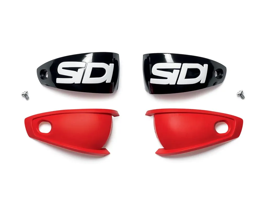 Reservdel Sidi 145 Asymmetric Heel Cup Svart /Vit/Röd