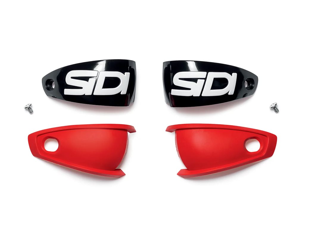 Reservdel Sidi 145 Asymmetric Heel Cup Svart /Vit/Röd