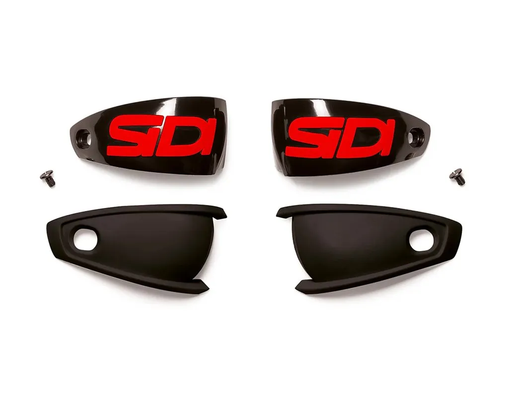 Reservdel Sidi 145 Asymmetric Heel Cup Svart/Röd/Röd