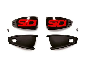 Reservdel Sidi 145 Asymmetric Heel Cup Svart/Röd/Röd