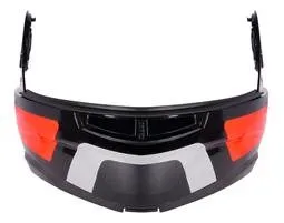 Ff908 Strobe Mekanism Käkparti Mattsvart Röd