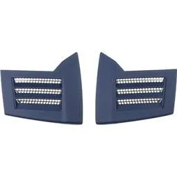 Mx708 Fast Evo Luftventil Bak Matt Blå Metalic