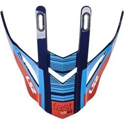 Mx708 Fast Evo Skärm Xcode Röd Blå