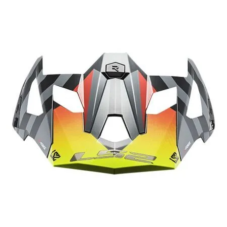 Mx703 X Force Skärmbarrier Neongul Röd