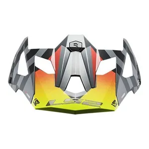 Mx703 X Force Skärmbarrier Neongul Röd