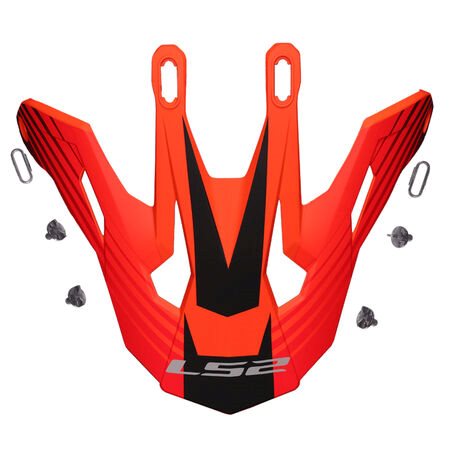 Mx708 Fast Ii Skärm Duck Mattorange/Röd