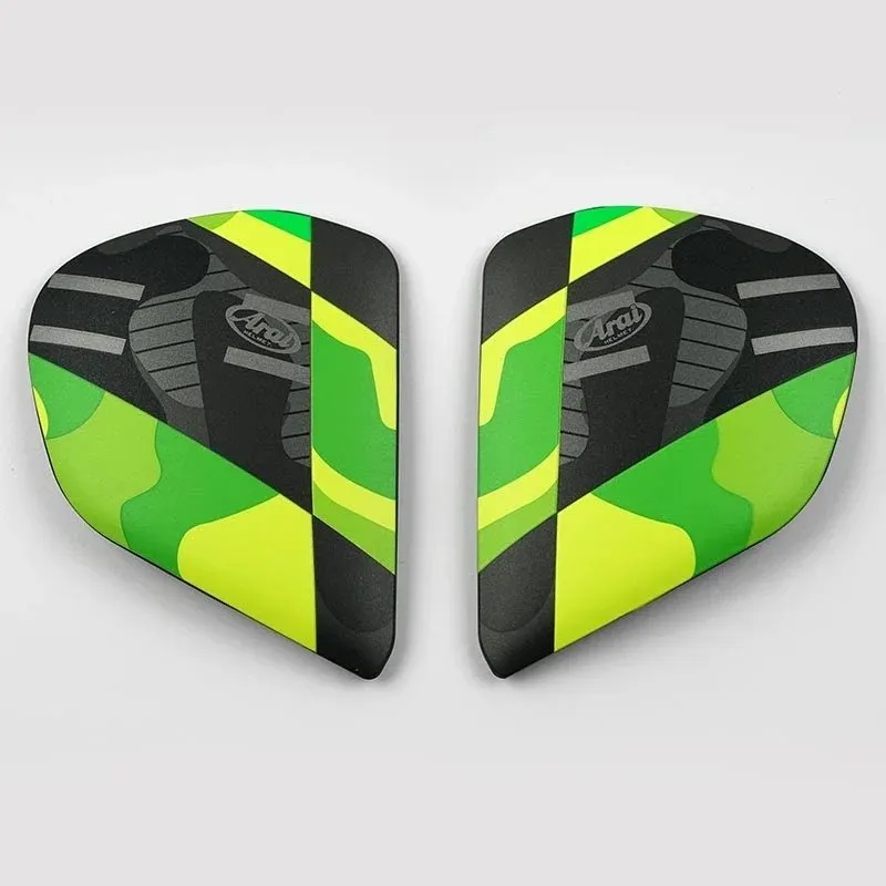 Vas V Sidoplattor Patch Gul Neon