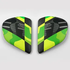 Vas V Sidoplattor Patch Gul Neon