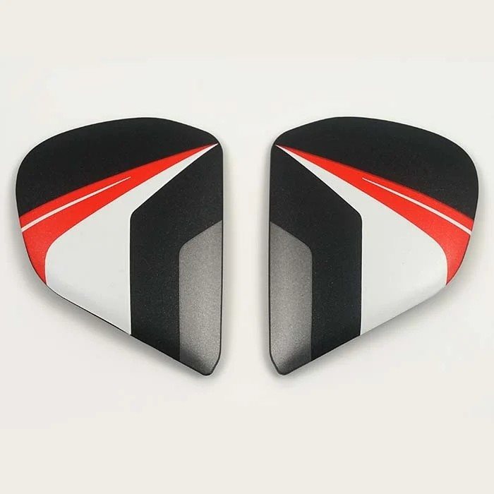 Vas V Sidoplattor Escape Röd Frost Svart