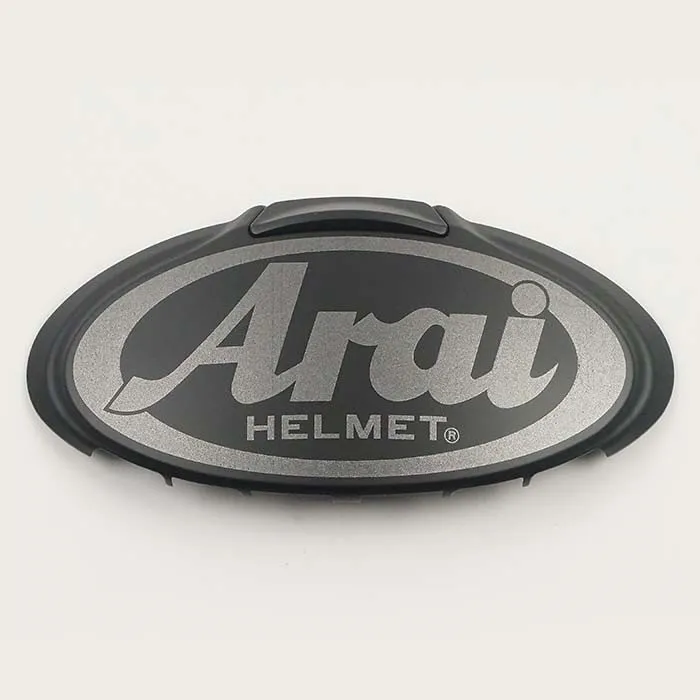 3d Arai Logo Ventil Svart/Gråmetall
