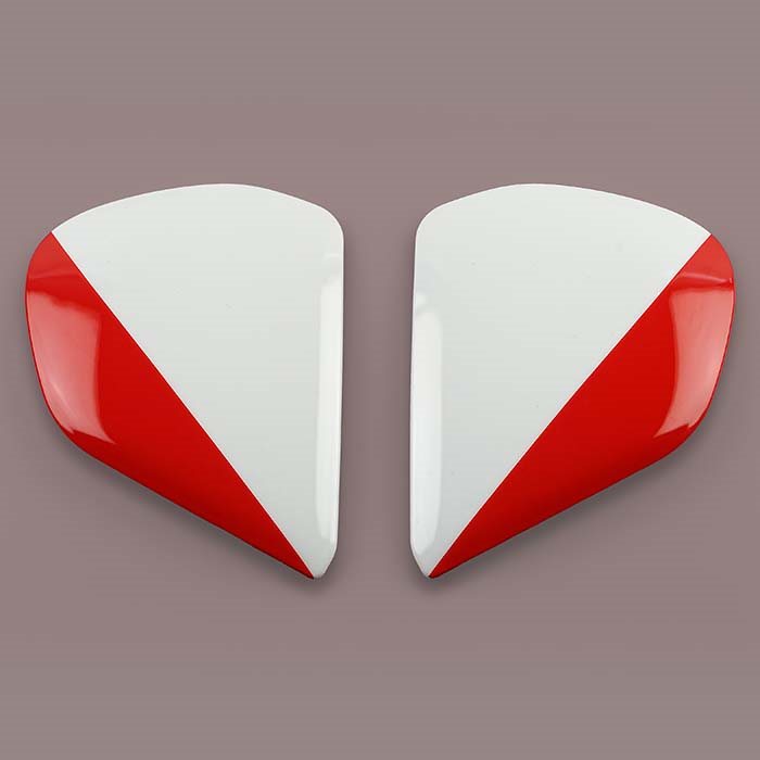 Vas V Sidoplattor Space Röd