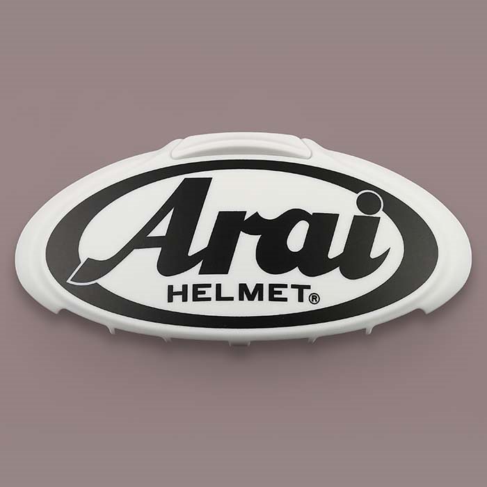 3d Arai Logo Ventil Vit/Svart