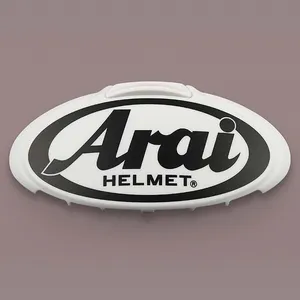 3d Arai Logo Ventil Vit/Svart