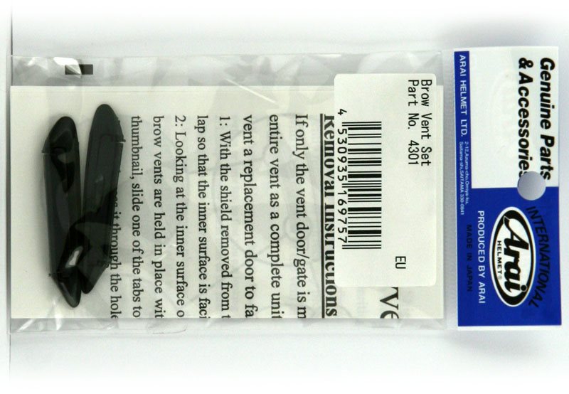 Arai Pannventiler Set