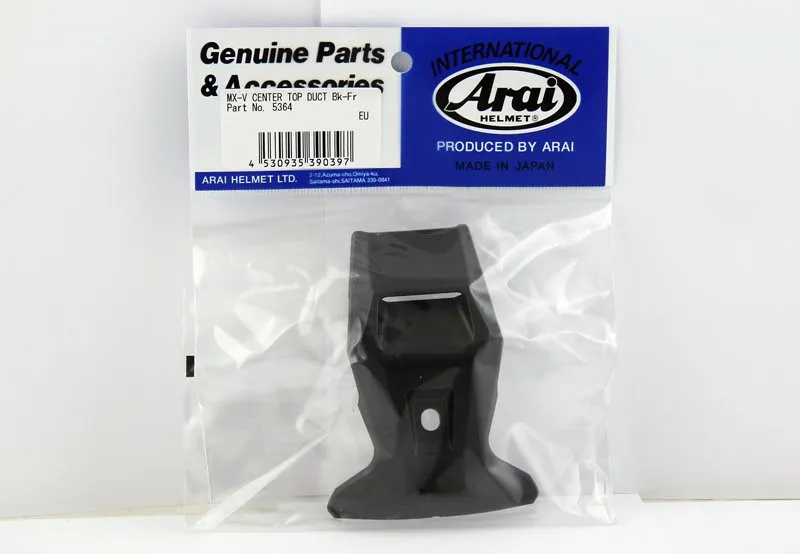 Mx V Center Toppventil Svart Frost