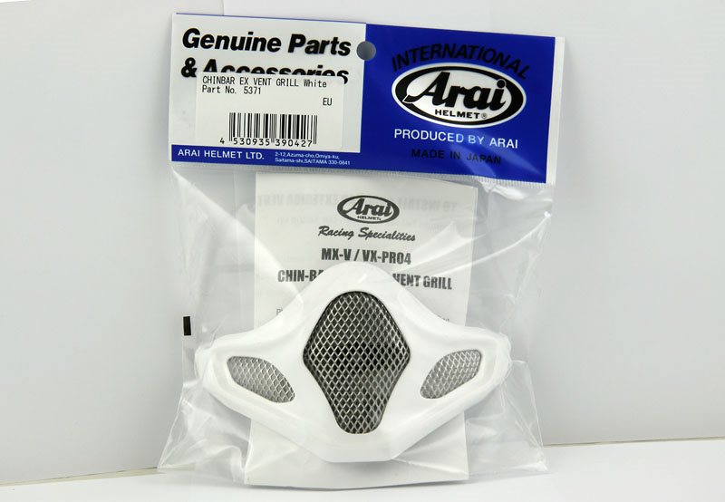 Mx V Ventilationsgaller Hakskydd Vit