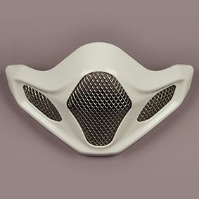 Mx V Ventilationsgaller Hakskydd Met.Vit (Tech)