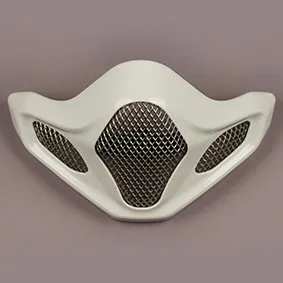 Mx V Ventilationsgaller Hakskydd Met.Vit (Tech)