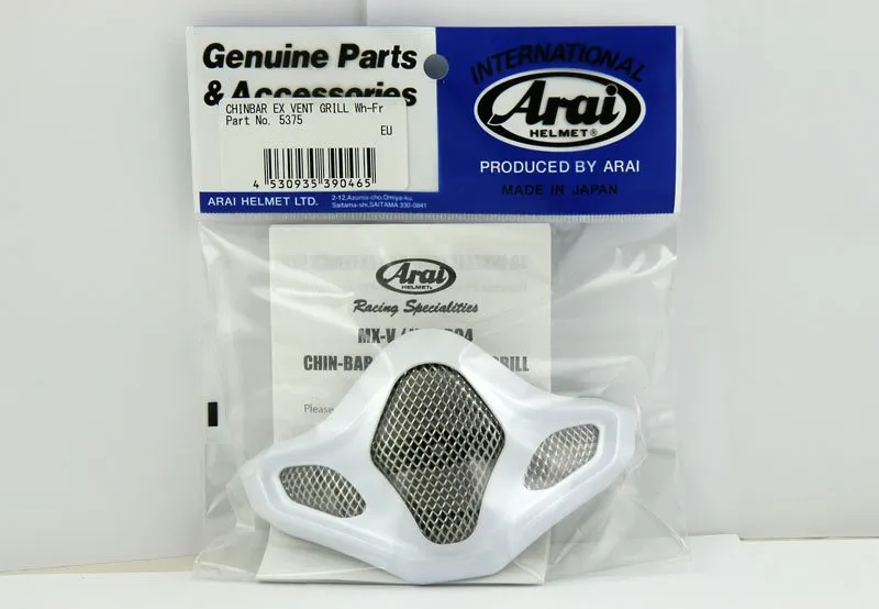 Mx V Ventilationsgaller Hakskydd Vit Frost