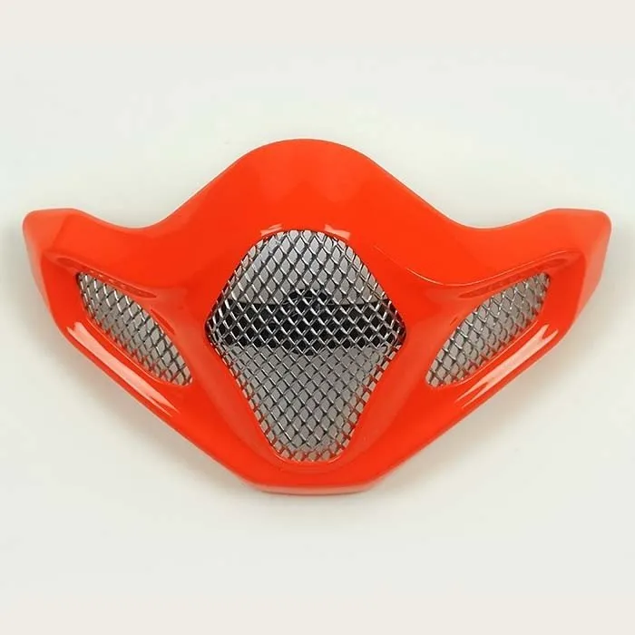 Mx V Chinbar Ex Vent Grill Fluor Or. (Star Orange)