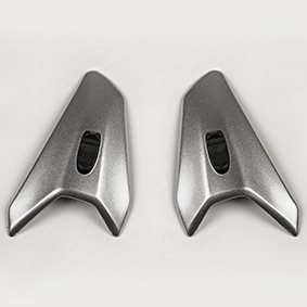 Td Ventil 3 Front Set Aluminum Silver