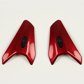 Td Ventil 3 Front Set Pearl Röd (Streakröd)