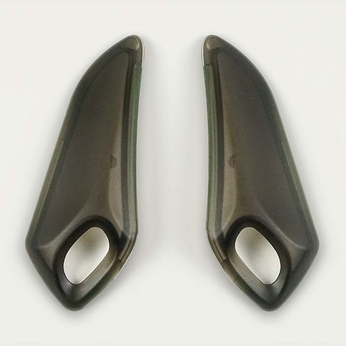 Side Cowl Vent 6 Frost Tonad (Place Svart / Focus)