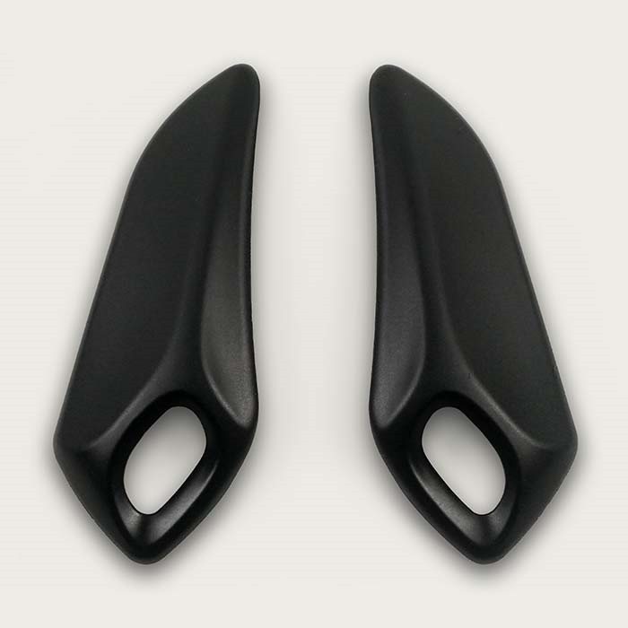 Side Cowl Vent 6 Semi Gloss Svart