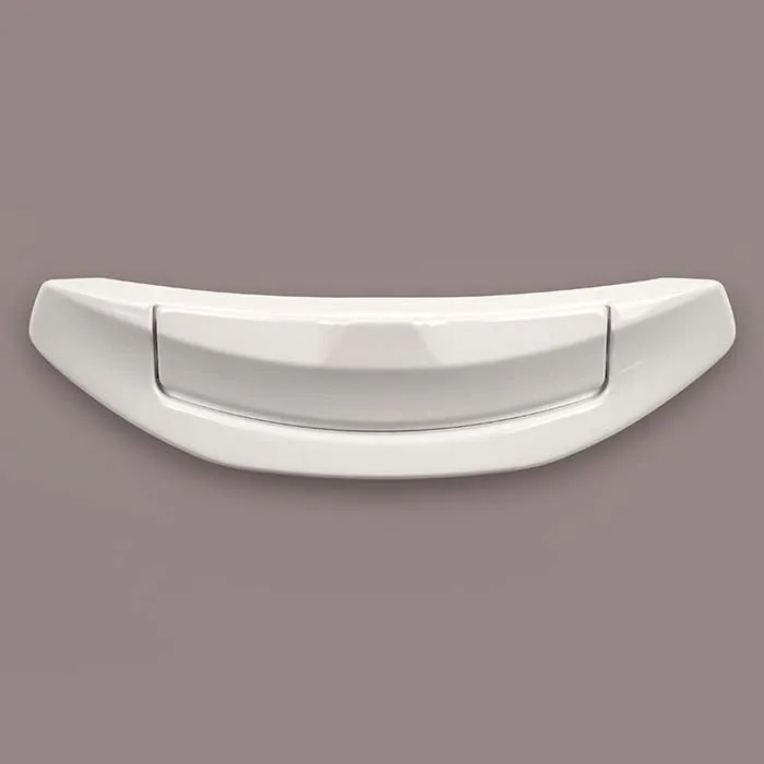 X Hakventilation Metallic Vit (Curve)