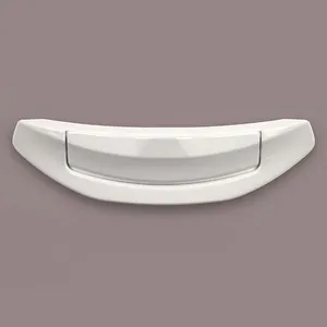 X Hakventilation Metallic Vit (Curve)