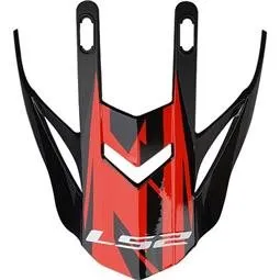 Mx708 Fast Evo Skärm Roar Svart Röd