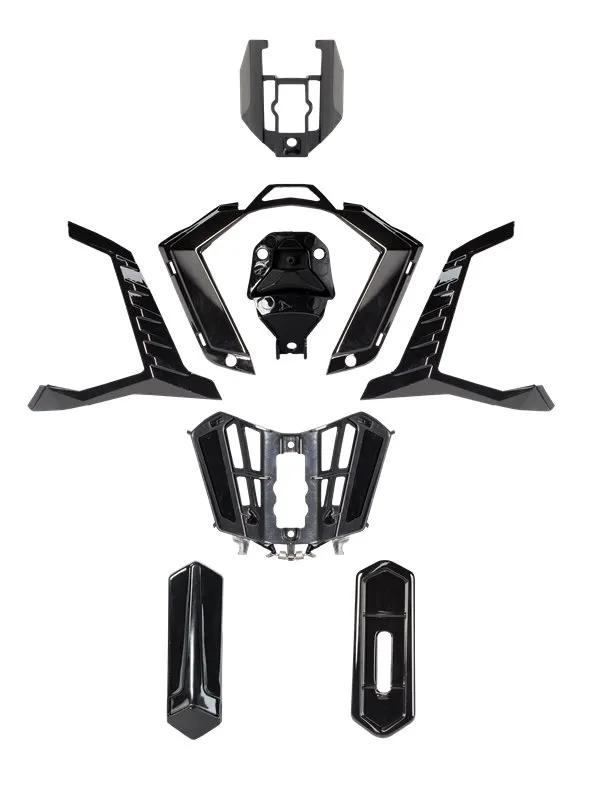 Mx701 Explorer Luftventil Haka Blank Svart