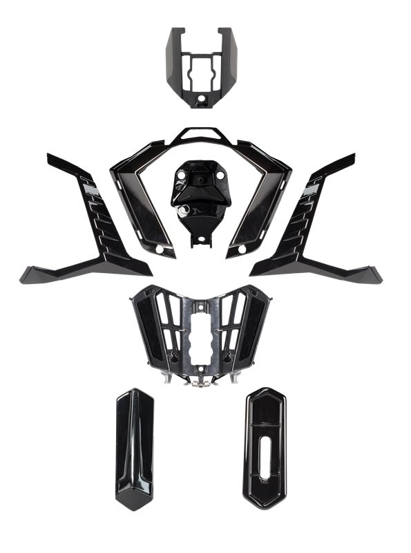 Mx701 Explorer Luftventil Haka Blank Svart