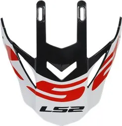 Mx708 Fast Evo Skärm Strike Svartvitröd