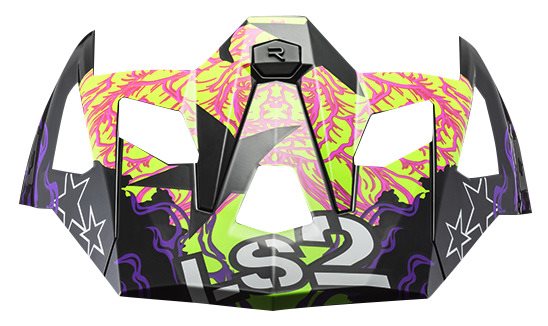 Mx703 X Force Skärm Dödskalle Lila