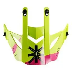 Mx708 Fast Evo Skärm Heavy Vitneongul