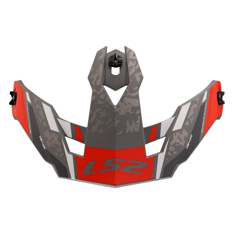 Of606 Drifter Skärm M.Silve Titanium Röd