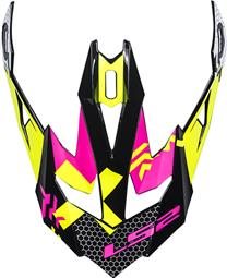 Mx470 Skärm Triplex Svart Rosa Gul