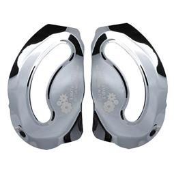 Ff900 Täckkåpa Visir Krom Svart