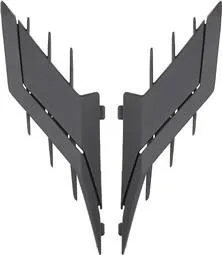 Ff900 Luftventil Bak Svart För Noir