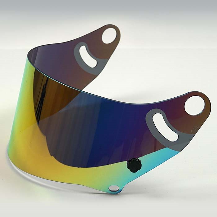 Ck 6 Visir Spegel Röd/Orange