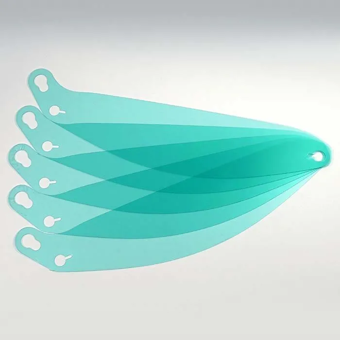 Gp 6 Tear Off Klart (5 Pack)