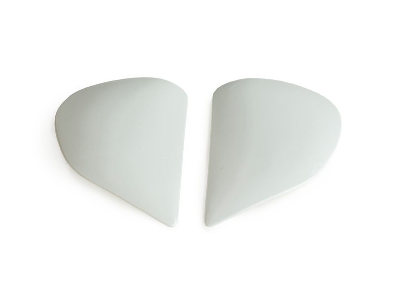 Arai SAJ sidoplattor dimond vit