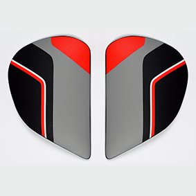 Saj Sidoplattor Sense Röd