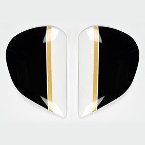 Saj Sidoplattor Matrix Svart